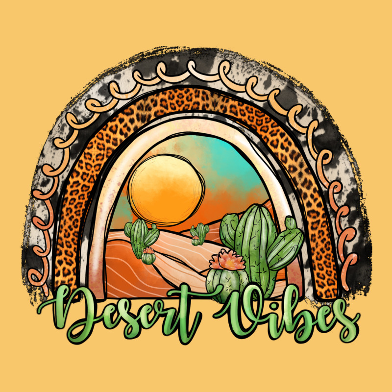 Desert Vibes Rainbow Vintage Hoodie by JahusDesignShop | Teevron