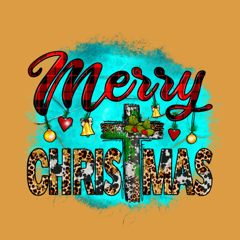 Merry Christmas Wood Slice Ornament Urban Heavy Tee by JahusDesignShop | Teevron