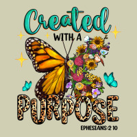 Created With A Purpose Ephesians 2 10 Heavy Core Tee | Teevron