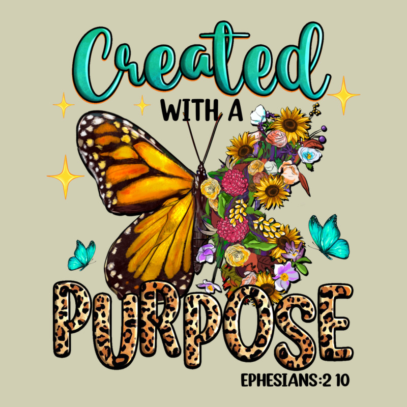 Created With A Purpose Ephesians 2 10 Heavy Core Tee by RanaPortraitStore | Teevron