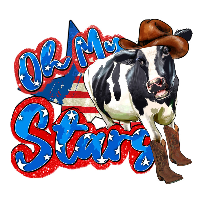 Oh My Stars Cow Premium Tee by Zillion Design Studio | Teevron