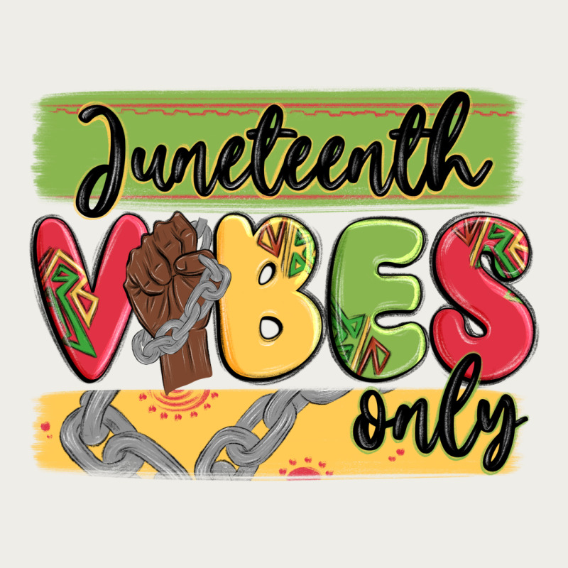 Juneteenth Vibes Only Zipper Hoodie by MaliasSmallBusiness | Teevron