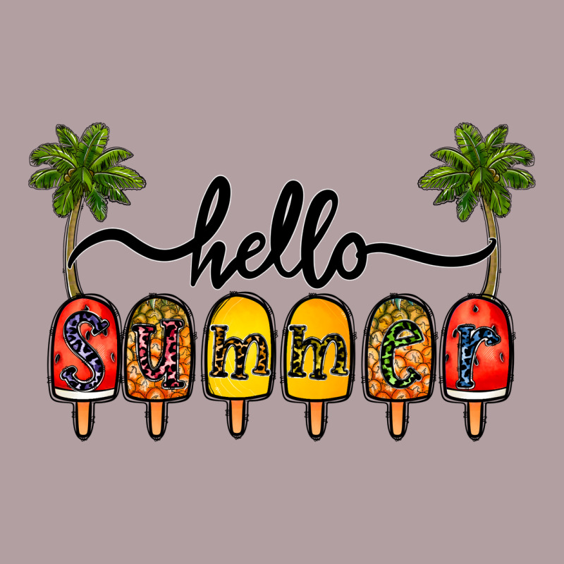 1hello Summer Vintage Hoodie by CowhideDigitalArt | Teevron