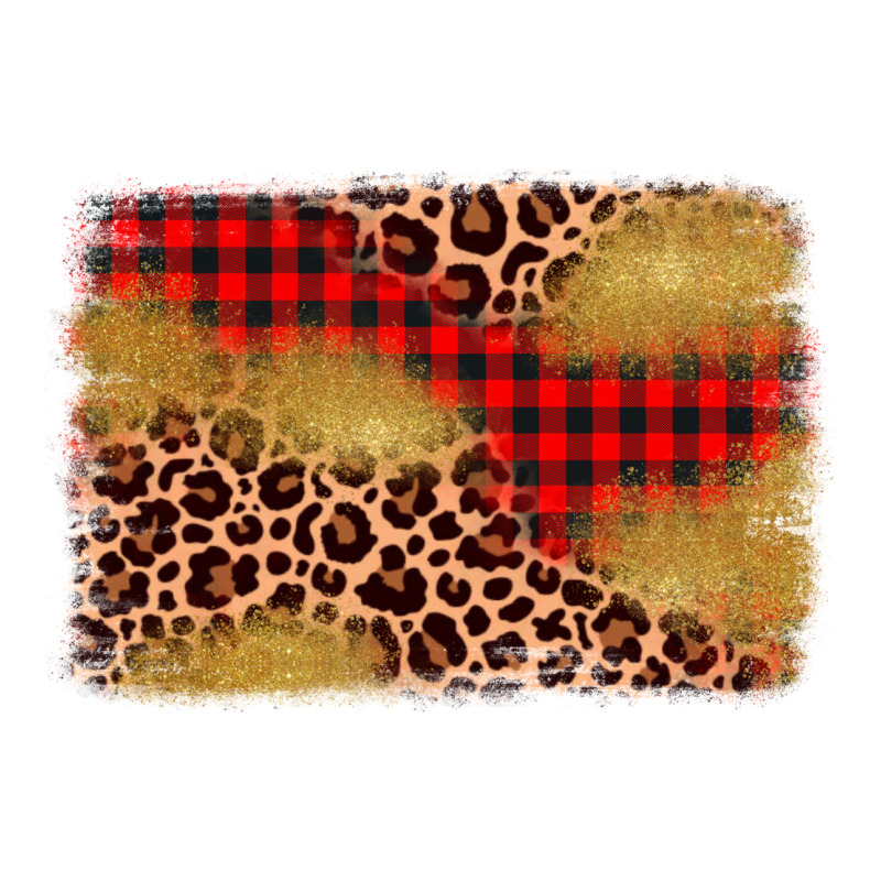 Christmas Leopard Glitter Background Classic Tee by AdoDesignShop | Teevron