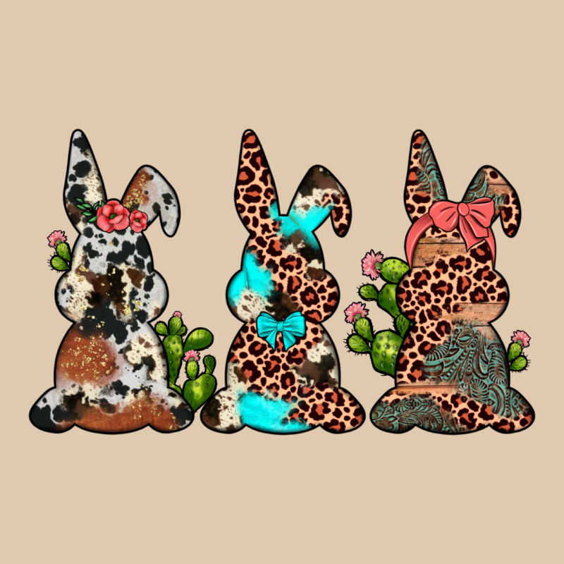 Leopard Cowhide Turquoise Cactus Bunny's Heavyweight Sweatshirt by JahusDesignShop | Teevron