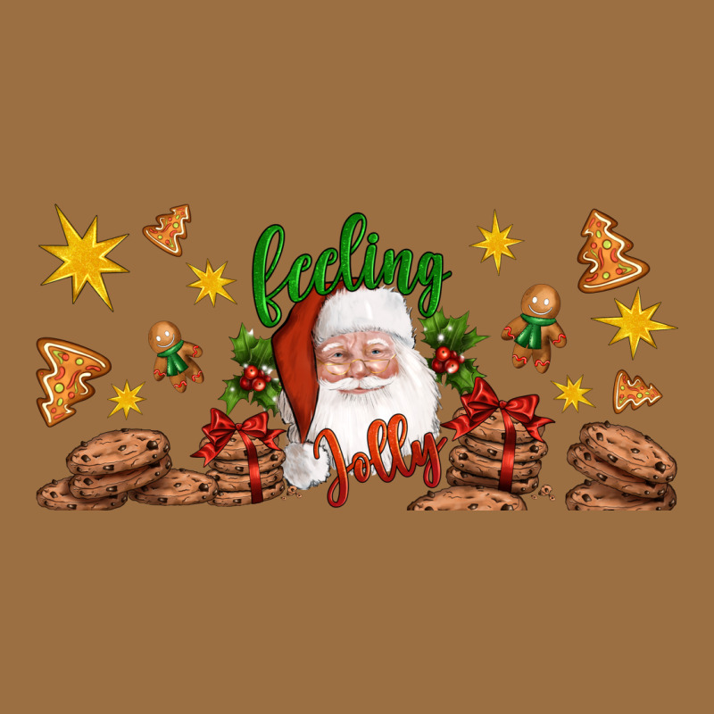Christmas Feeling Jolly Santa Vintage Tee by Artiststas | Teevron