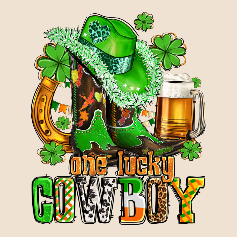 One Lucky  Cowboy With Hat And Boots Urban Heavy Tee by AdoDesignShop | Teevron