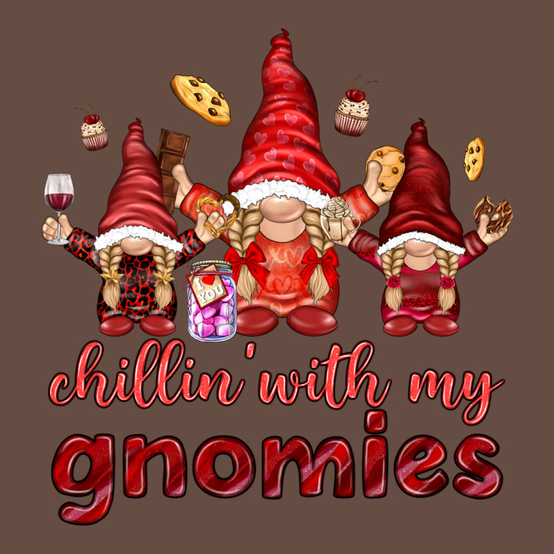 Chilling With My Gnomies Long Sleeve Tee by NancyCooperArtShop | Teevron