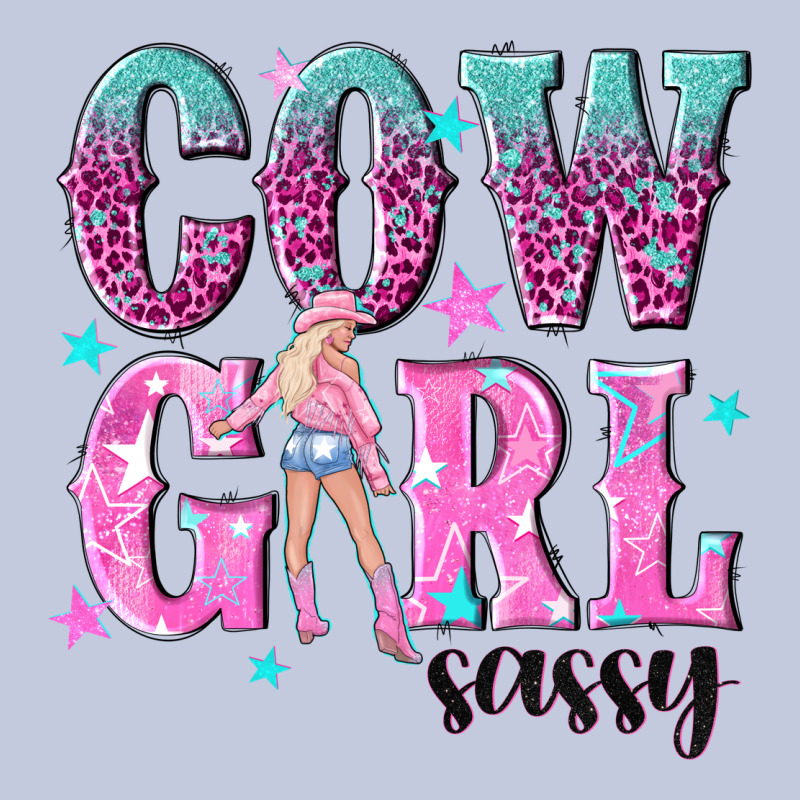 Cowgirl Sassy With Pink Cowgirl Long Sleeve Tee by NancyCooperArtShop | Teevron