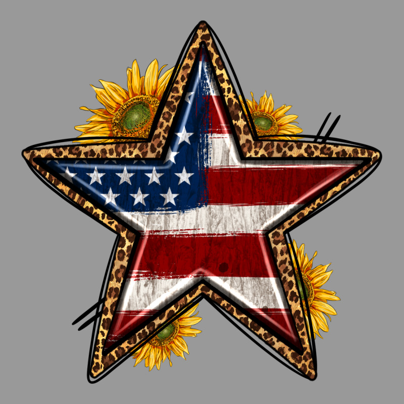 Western 4th Of July Star Vintage Hoodie by HRA Design Shop | Teevron