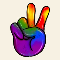 Pride Peace Hand Vintage Tee | Teevron