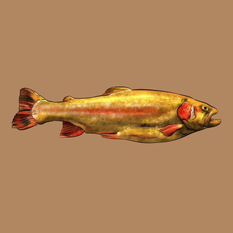 Golden Trout West Virginia Long Sleeve Tee by LillyAllenDesigns | Teevron