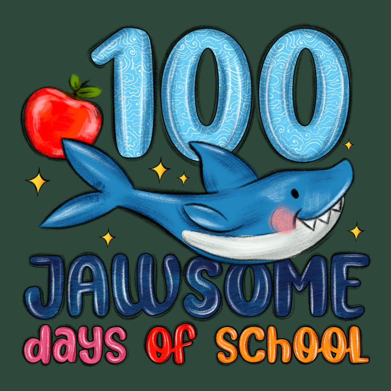 100 Jawsome Days Of School Zipper Hoodie by MaliasSmallBusiness | Teevron