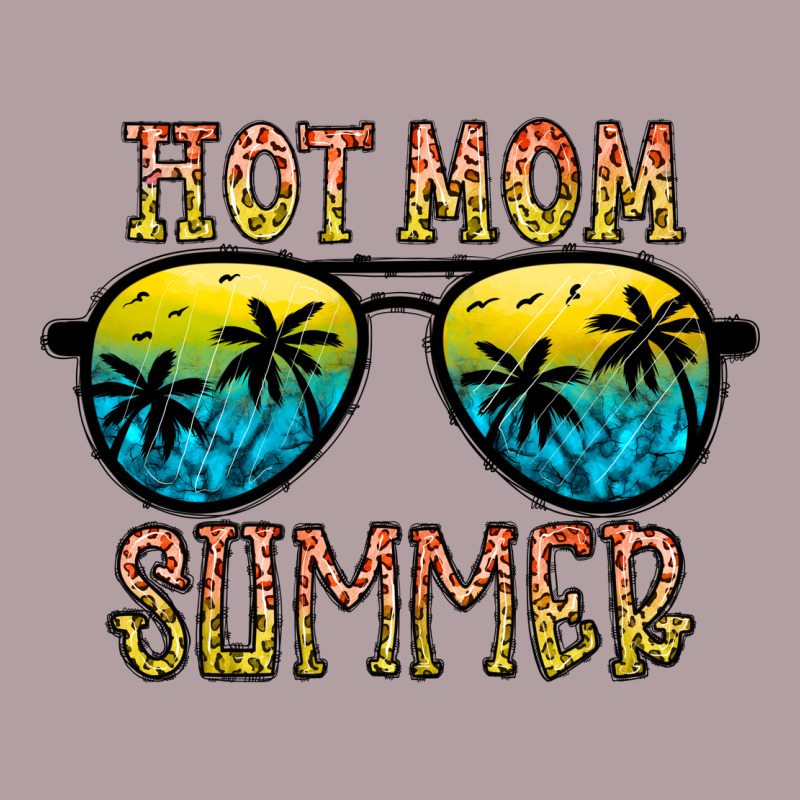 Hot Mom Summer Vintage Hoodie by CowhideDigitalArt | Teevron