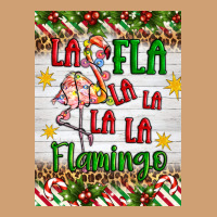 Christmas Fla La La La La La Flamingo Air Freshener Vintage Tee | Teevron