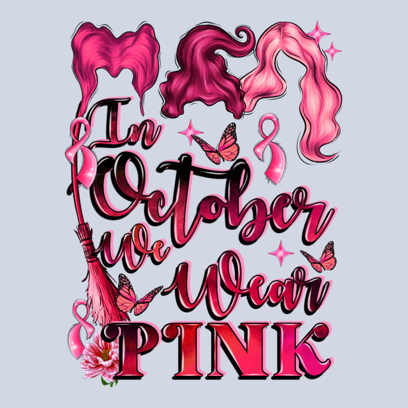 In October We Wear Pink Premium Sweatshirt by LillyAllenDesigns | Teevron