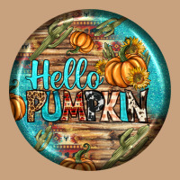 Hello Pumpkin Earrings Vintage Tee | Teevron