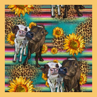 Two Cute Heifers Seamless Pattern Vintage Hoodie | Teevron
