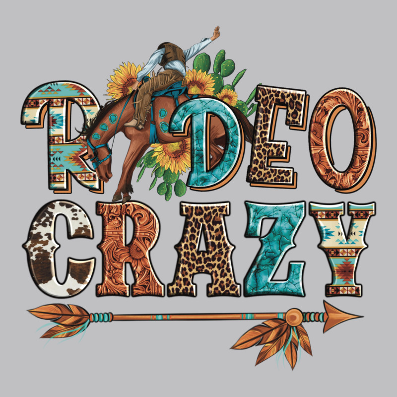 Rodeo Crazy Bucking Bronco Cowboy Classic Tee by Artiststas | Teevron