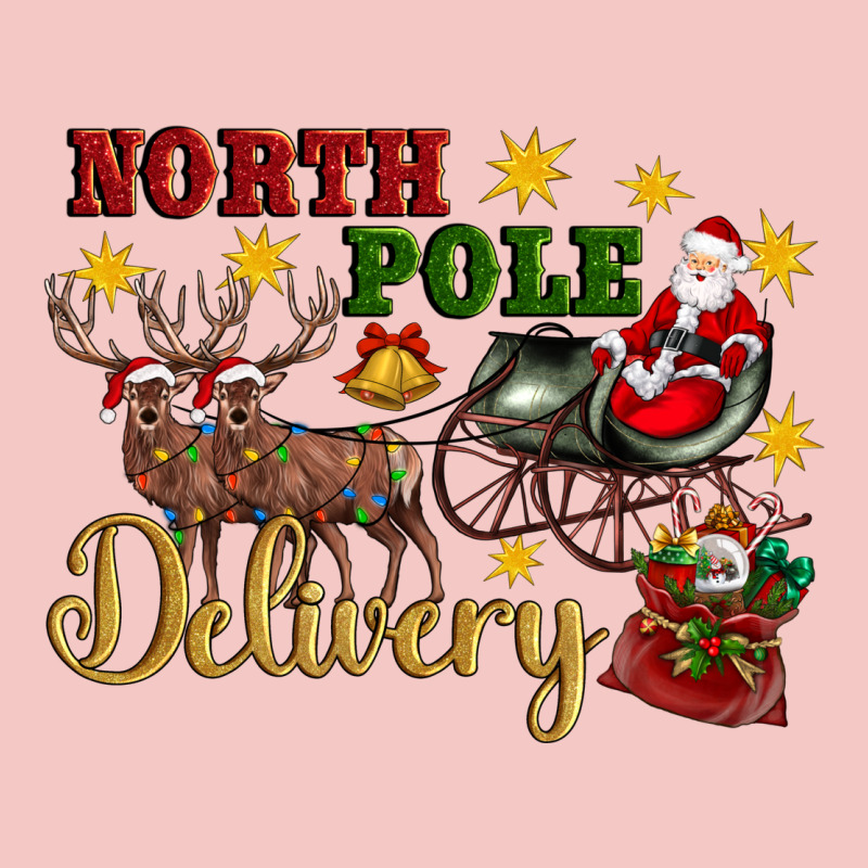 North Pole Delivery Santa Sleigh Urban Heavy Tee by Artiststas | Teevron