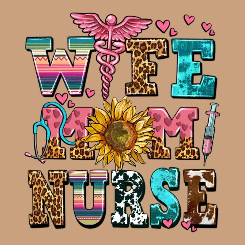 Wife Mom Nurse Vintage Tee by AdoDesignShop | Teevron