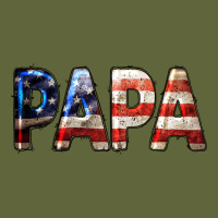 American Flag Papa 4th Of July Classic Tee | Teevron