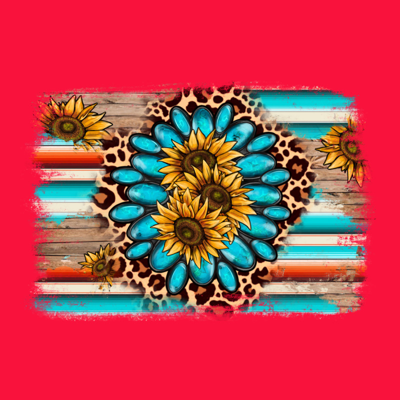 Gemstone Sunflower Background Classic Tee by AdoDesignShop | Teevron