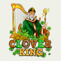 St Patricks Clover King  With Shamrocks Urban Heavy Tee | Teevron