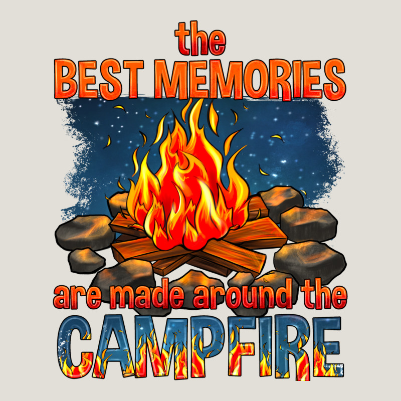 The Best Memories Are Made Around The Campfire Heavy Core Tee by texasbilliewilder | Teevron