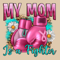 Breast Cancer My Mom Is A Fighter Heavyweight Sweatshirt | Teevron