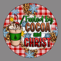 Christmas Fueled By Cocoa And Christ Ornament Vintage Tee | Teevron