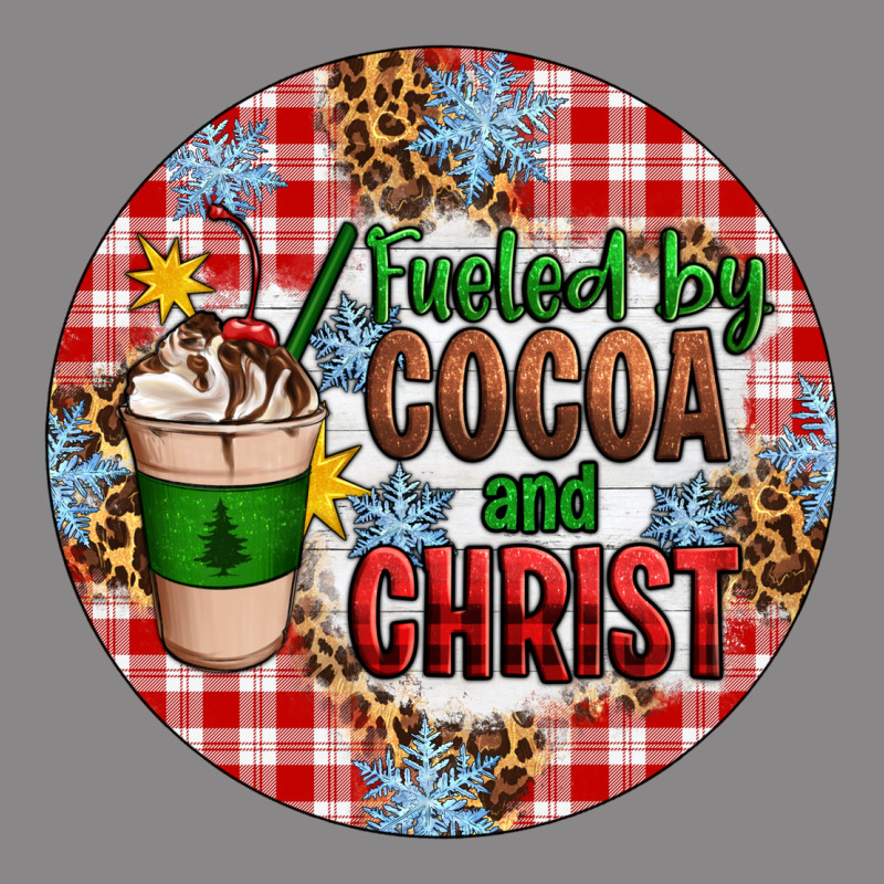 Christmas Fueled By Cocoa And Christ Ornament Vintage Tee by Artiststas | Teevron