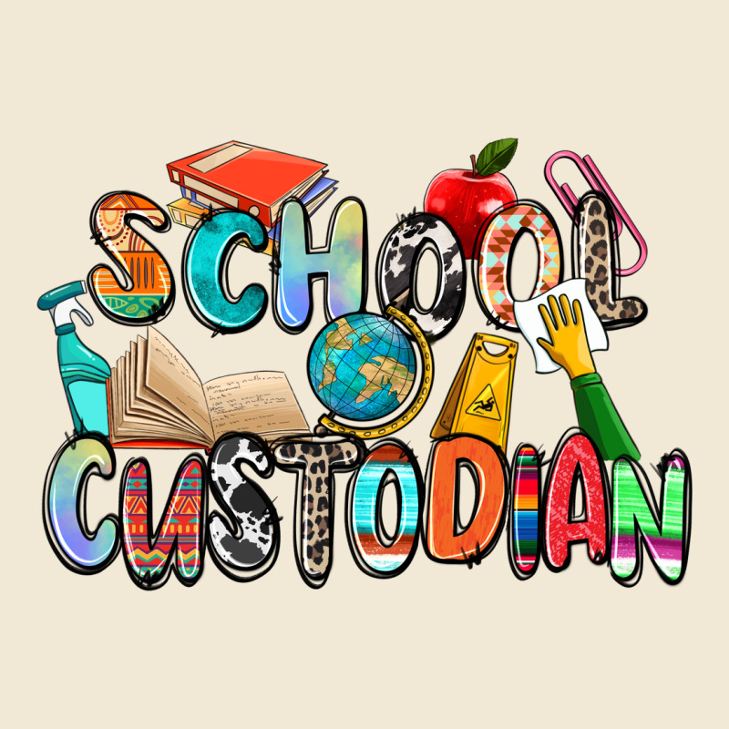 School Custodian Premium Tee by Zillion Design Studio | Teevron