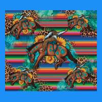 Bucking Bronco Serape Turquoise Classic Tee | Teevron