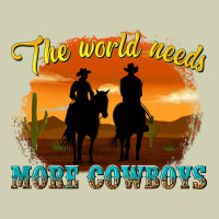 The World Needs More Cowboys Heavy Core Tee | Teevron