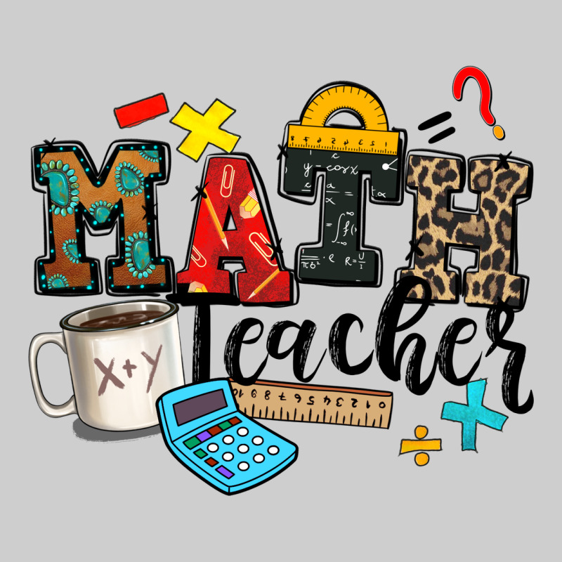 Math Teacher Premium Tee by Zillion Design Studio | Teevron