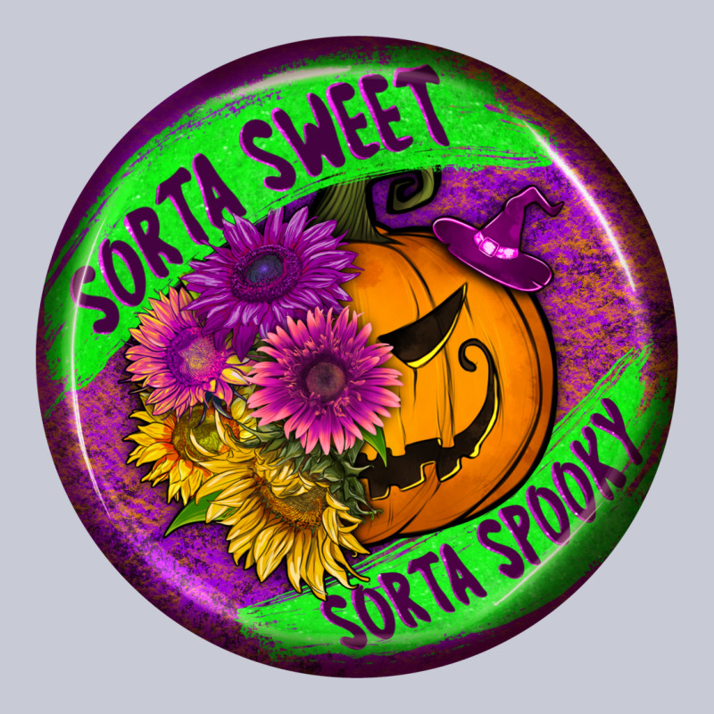 Halloween Round Earrings Heavyweight Hoodie by BundleAndBundleShop | Teevron
