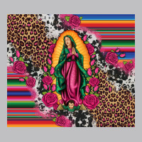 Our Lady Of Guadalupe Serape Background Tumbler Classic Tee | Teevron