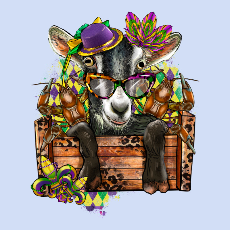 Mardi Gras Goat Urban Hoodie by CowGirlArtShop | Teevron