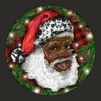 African American Santa Christmas Heavy Core Tee | Teevron