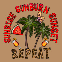 Sunrise Sunburn Sunnset Repeat Vintage Hoodie | Teevron