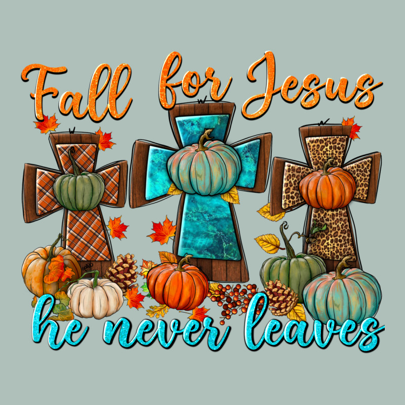 Fall For Jesus He Never Leaves Heavyweight Hoodie by BundleAndBundleShop | Teevron