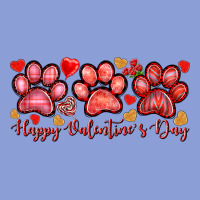 Happy Valentines Day Paws Long Sleeve Tee | Teevron