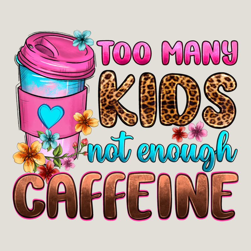 Too Many Kids Not Enough Caffeine Heavy Core Tee by Zillion Design Studio | Teevron