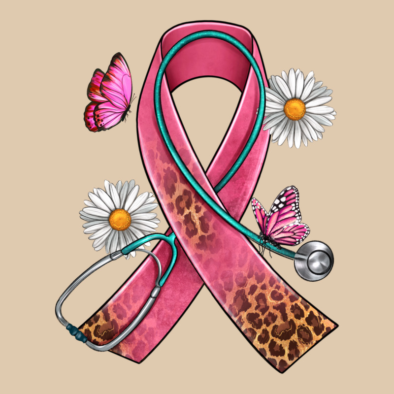 Cancer Ribbon Stethoscope Daisy Butterfly Heavyweight Sweatshirt by Artiststas | Teevron
