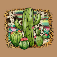 Serape Cowhide Cactus Vintage Hoodie | Teevron