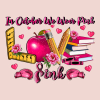 In October We Wear Pink Teacher Premium Sweatshirt | Teevron