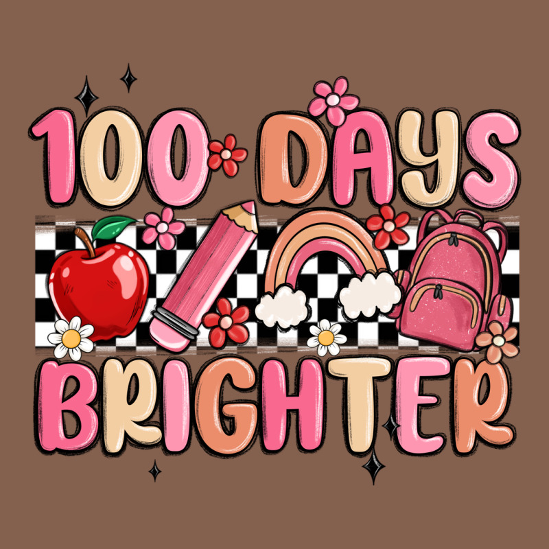 100 Days Brighter Zipper Hoodie by MaliasSmallBusiness | Teevron