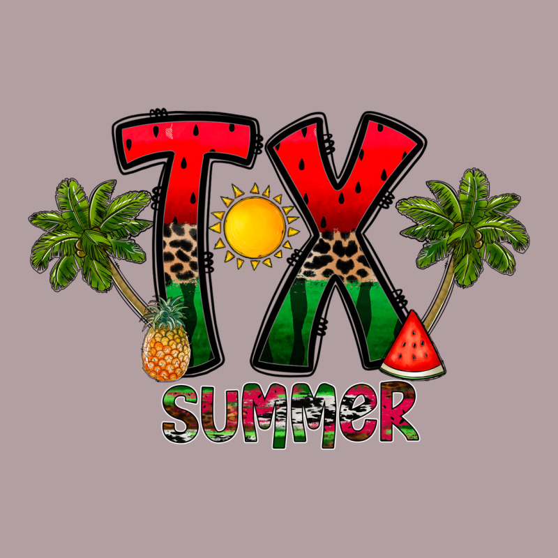 Texas Summer Vintage Hoodie by CowhideDigitalArt | Teevron