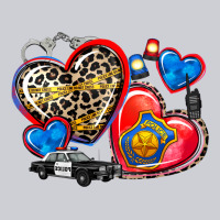 Western Leopard  Police Hearts Heavyweight Sweatshirt | Teevron